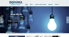 Desktop Screenshot of insigniafederal.com